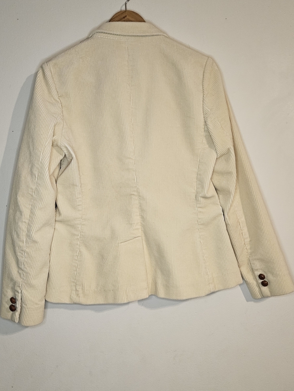 Ralph Lauren Corduroy Blazer – Size 12 – Crème / Beige – Blue Tags - Picture 10 of 14